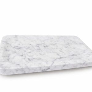 Handcrafted Natural Marble white Amenity Tray