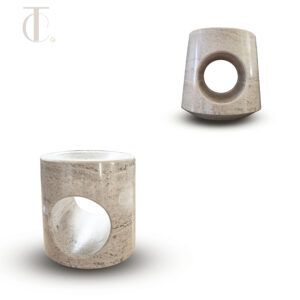Natural Marble Aroma Diffuser | Stunning Stone in Light & Dark Colors