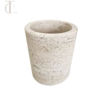Handcrafted Marble Cylinder Tumbler