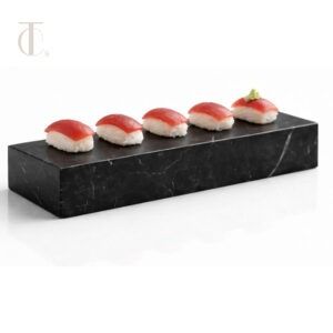 Black Marble Sushi Base