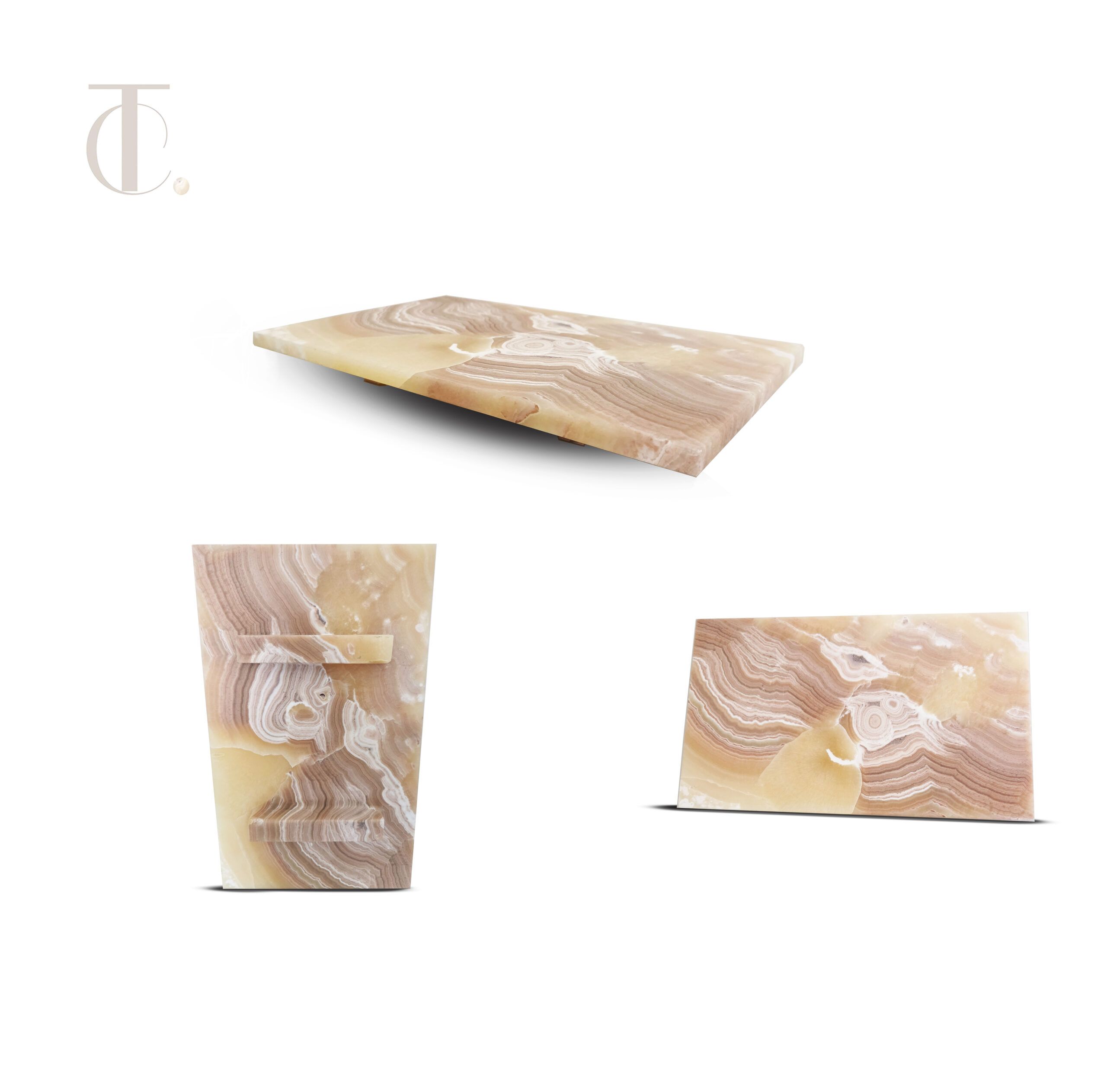Natural Onyx Vanity Tray