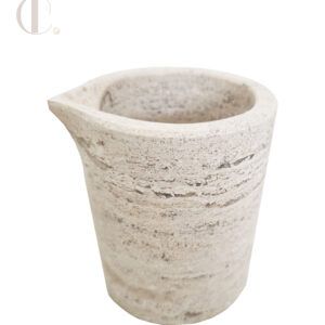 milk jug, made of marble stone