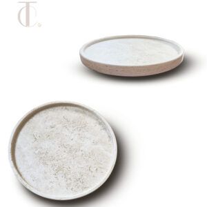 ORGANIC-PLATE marble travertine
