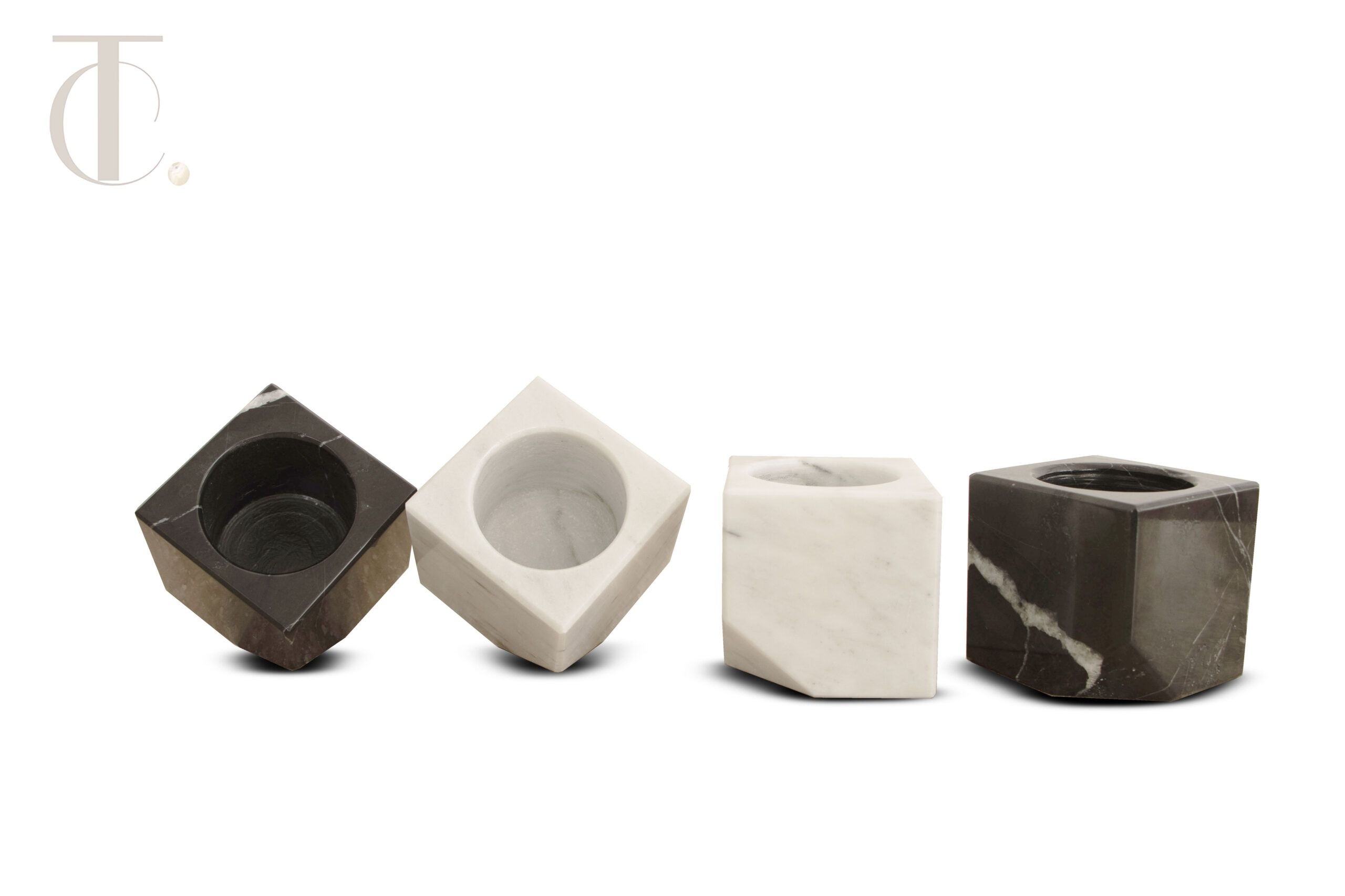 Marble spice cubes | 2-Piece Set - Imagen 2