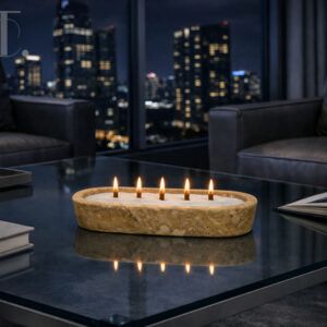 Multi‑Wick Candle Tray